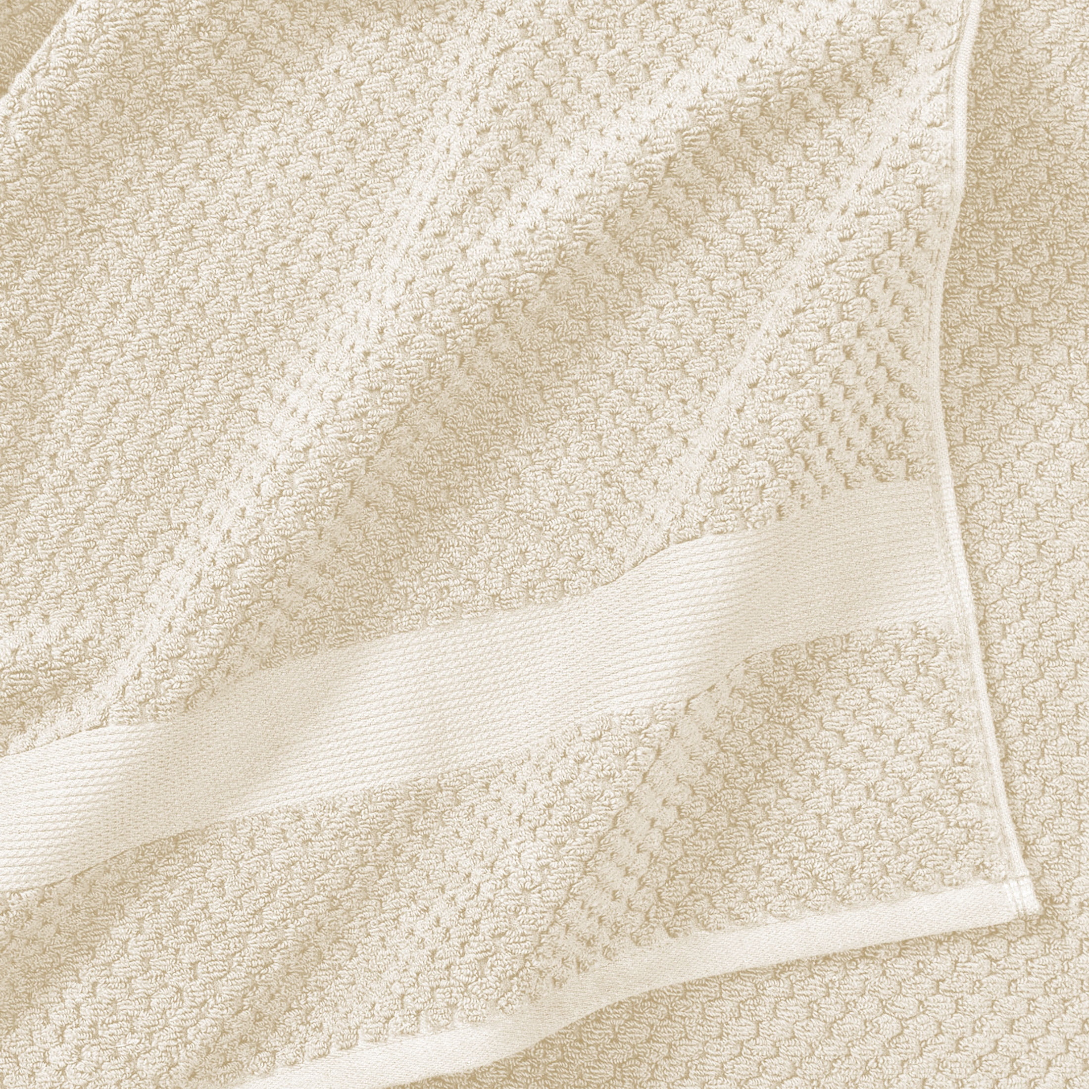 Better Homes & Gardens Signature Soft 6-Pack Cotton Popcorn Texture Washcloth Bundle, Rose