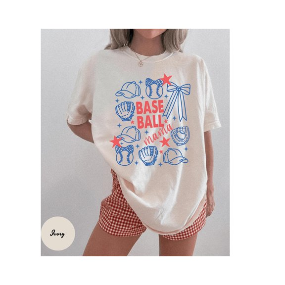 Baseball Mama Shirt, Baseball Mom Tshirt, Gift For Baseball Lover, Mothers Day Shirt, Baseball Season Shirt, Gameday Shirt