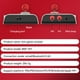thumbnail image 5 of Gamepad portátil 3 modos de conexión Joystick para juegos para PS4/PS3/ (+) Blanco Rojo PC Hugtrwg Para estrenar, 5 of 9