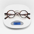 thumbnail image 4 of Retro Black Blue Reading Glasses for men and women Fashion Trendy Spring Hinge Presbyopic Glasses Personalized Readers +2.50, 4 of 4