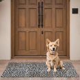 thumbnail image 4 of Black and Tan Leopard Print Door Rugs,Washable Non Slip Door Mats Indoor,Decorative Door Mats,Entry Mat Indoor for Entrance,Bedroom,Kitchen,Bathroom,16"x47", 4 of 6