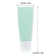 thumbnail image 3 of 3pcs 80ml Travel Cosméticos portátiles Gel de ducha Champú Botella de silicona, 3 of 6