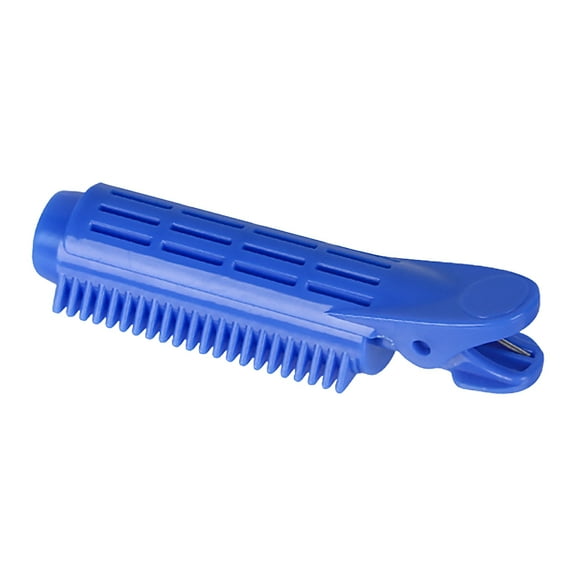 Niceauty Plastic Hair Rollers for Bangs Blue 1Pcs