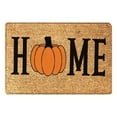 thumbnail image 2 of Halloween Pumpkin Doormat Front Door Entrance Floor Mat Area Rug for Kitchen Bathroom Bedroom, 2 of 6