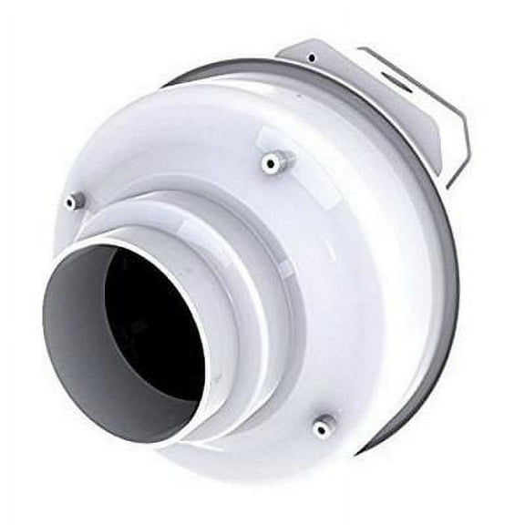 Fantech FR-100 In-Line Centrifugal Fan 151 CFM Thermoplastic