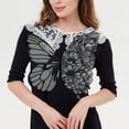 thumbnail image 7 of Hzzsbu Large Butterfly Embroidery Appliques Lace Fabric Clothes Patches For Wedding Dress Bridesmaid DIY Decor, 7 of 7