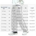 thumbnail image 4 of BXJX Boys Cargo Pants 14-16, Straight‑Leg Side Stripe Multi Pocket Elastic Waist Casual Trousers, 4 of 9