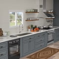 thumbnail image 4 of Logmey Stainless Steel Undermount Workstation Kitchen Sink 45x19 Inch Extended Length Single Bowl Sink, 4 of 7