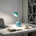 thumbnail image 7 of Pen Holder Desk Lamp LED, Cute Flower Eye Protection, Flexible Gooseneck Study Reading Light with Pen Caddy for Dormitory Bedroom by PALIFEUR, 7 of 7