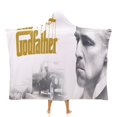 thumbnail image 1 of El Padrino Manta Capa con Capucha Anti-Bolitas, Manta de Lana Ártica Suave, Manta Portátil de Felpa Ligera y Lujosa, Poncho para Siesta en Casa y Oficina, 100*130cm, 1 of 6