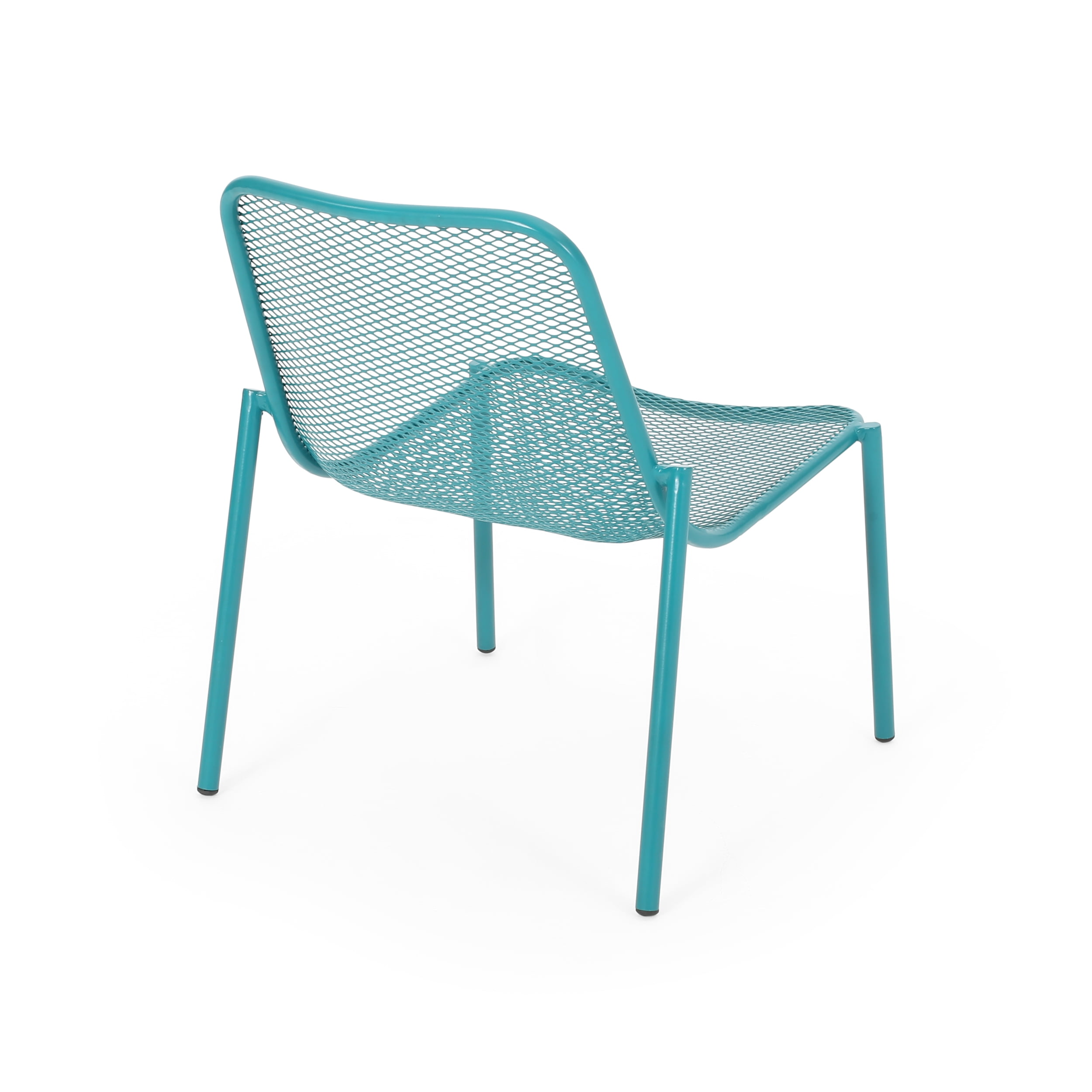 Sajan Outdoor Modern 2 Seater Chat Set, Matte Teal
