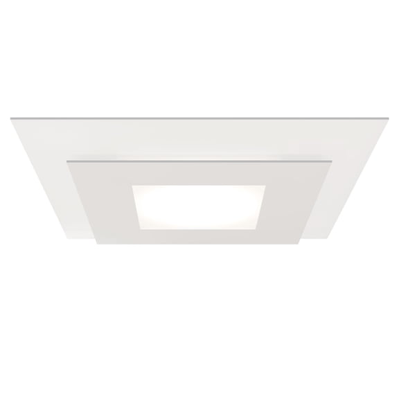 Sonneman 2759-20-30 Offset 20" Wide Led Flush Mount Square Ceiling Fixture - White