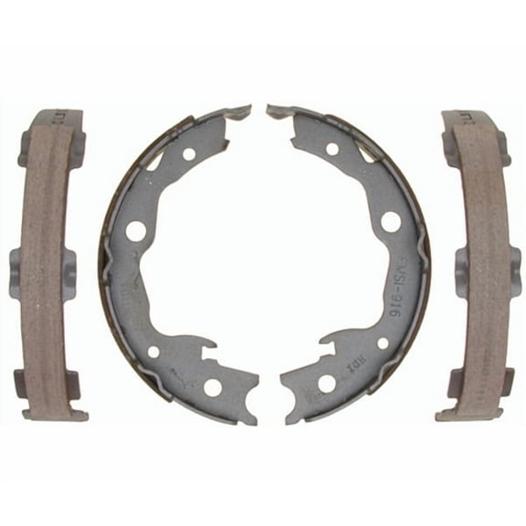 Raybestos 916PG Professional Grade Drum-in-Hat Parking Brake Shoe Set Fits select: 2018-2021 TOYOTA CAMRY, 2006-2016 TOYOTA RAV4