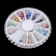 thumbnail image 3 of de media per colores para decoración de uñas, teléfono, cuaderno, decoración, artesanía, bricoje BLESIY Perlas Flatback para uñas, 3 of 8