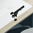thumbnail image 5 of KAKOWELY desk shelf extender 2pcs Adjustable Clamp Desk Extender Shelf For Computer Arm Rest Foldable Desktop Extension Tray Ergonomic Keyboard Stand No Drilling Required, 5 of 5