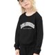 thumbnail image 1 of Gibobby Blusas De Manga Larga Para Niños Sudaderas de tamaño con estampado de para niños y niñas, cuello redondo, manga larga, informal, holgado, Tops(Negro, 4-5 Años), 1 of 5