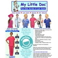 thumbnail image 4 of Teal Green Kids Scrubs by My Little Doc, 4 of 5