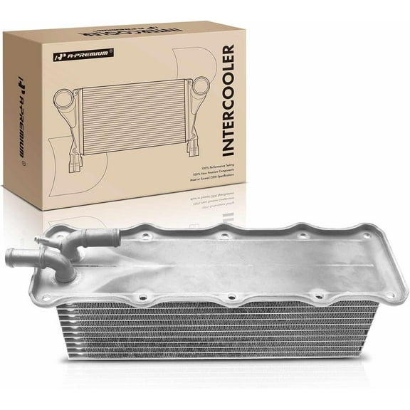 A-Premium Intercoolers Charge Air Cooler Compatible with Volkswagen Jetta 2013-2022 Golf 2019-2021 Golf SportWagen 2019 Audi A3 Sportback e-tron