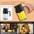 thumbnail image 5 of Oil Sprayer for Cooking, 6.8 OZ/ 200 ML Premium Oil Spray Bottle for Kitchen, Food-grade Olive Oil Sprayer, Portable Oil Mister for Air Fryer, kitchen, Outdoor BBQ and Camping (Black), 5 of 14