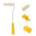 thumbnail image 6 of Niceauty Wall Paint Roller Set Microfiber 1 Pc Brush with 10 Pcs Roller Brush Parts 4 Inch Diy, 6 of 8