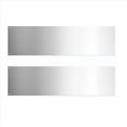 thumbnail image 2 of 4 Piezas Placa de Protección de Puerta Placas de Protección para Puertas Exteriores Placa de Protección de Aluminio para Decoración de Puertas Evite Que la Puerta Patee, 2 of 5