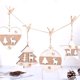 thumbnail image 5 of Moyic Decoración de Navidad Adorno de pared Colgante de puerta Tamaño compacto Formas múltiples Accesorios para el hogar Superficie lisa Suministros Kits de decoración para fiestas Forma de bola Moyic HA069476-04, 5 of 6