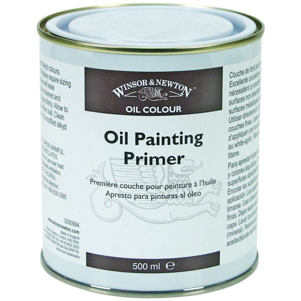 Winsor & Newton Oil Painting Primer, 500 ml.