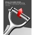 thumbnail image 4 of keepw Vegetable Peelers Zinc Alloy Apples Potatoes Food Peeling Tools Device Kitchen Gadget Hand Tool Stripper Accessory, 4 of 6
