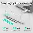 thumbnail image 6 of ESR Findmy Stylus Pen for iPad,2018-2024,iPad Pencil Pro with Findmy Function and Fast Charging for iPad Pro 12.9/13/11&iPad Air 5/4/13/11&iPad 8/9/10, 6 of 9