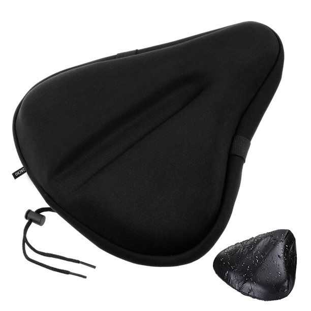 Zacro Bike Seat Cover Exercise Bicycle Saddle Soft Pad Comfortable Bike