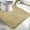 Camel, variant on Toilet Rugs U-Shaped,Super Absorbent Chenille Bathroom Rugs and Strong Non-Slip Backing for Toilets Rug Set,Machine Washable,Bath Mats for Bathrooms,20"x 20",Light Gray