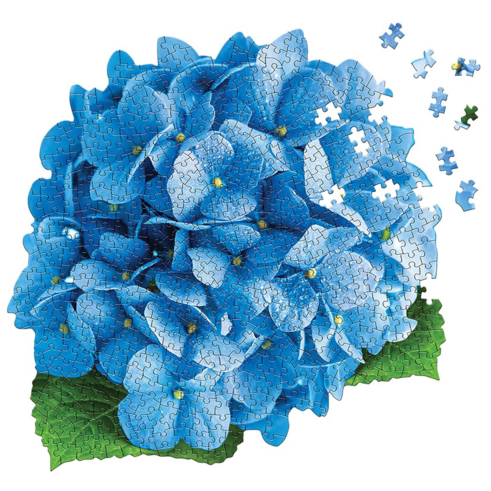 Madd Capp: I Am Hydrangea - 350 Piece Puzzle - Floral Shaped
