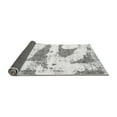 thumbnail image 2 of Ahgly Company Indoor Rectangle Abstract Gray Modern Area Rugs, 7' x 10', 2 of 4