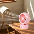 thumbnail image 2 of USB Mini Desktop Air Recirculation Fan Quiet And Efficient Simply Plug It Into The USB Port On Your Computer Power Bank Or Wall Adapter To Enjoy A Refreshing ., 2 of 6