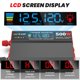 thumbnail image 4 of Inversor de corriente OLTEANP 500W 12V DC a 110V/120V AC con LCD, 4 of 8