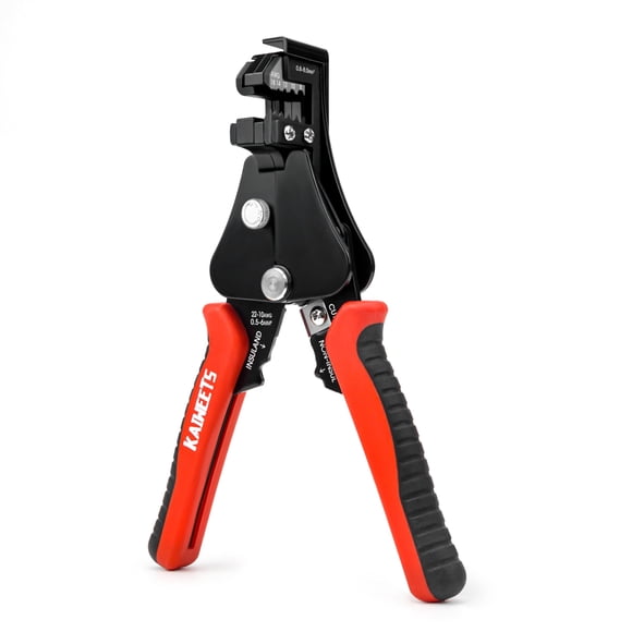 KAIWEETS Automatic Wire Stripper/Wire Cutter, 3 in 1 Adjustable Wire Stripper Tool for 8-18 AWG Solid and Stranded Electrical Wire 10-22 AWG Wire Cri