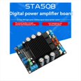 thumbnail image 5 of Placa Amplificadora de Potencia Digital STA508, de Fiebre, 80 W X 2, Caja de Transporte Cuadrada de Baile de Alta Potencia, Amplificador de Potencia de Audio de 12-30 V., 5 of 5