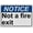 Warning Sign 3, variant on Close Lock Door When Exiting Sign, Industrial Exit Sign 8"x12" UV Resistant for Indoor Outdoor Workplace