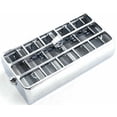 thumbnail image 2 of Chrome Plastic A/C Vent For 2000-2005 Peterbilt models 357, 378, 379, and 385, 2 of 4