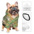 thumbnail image 3 of Balery Snake And Floral Sudadera con Capucha para Perros Pequeños – Ropa para Mascotas, Disfraz para Perros y Gatos, Ideal para Fiestas y Cosplay-XX-Large, 3 of 7