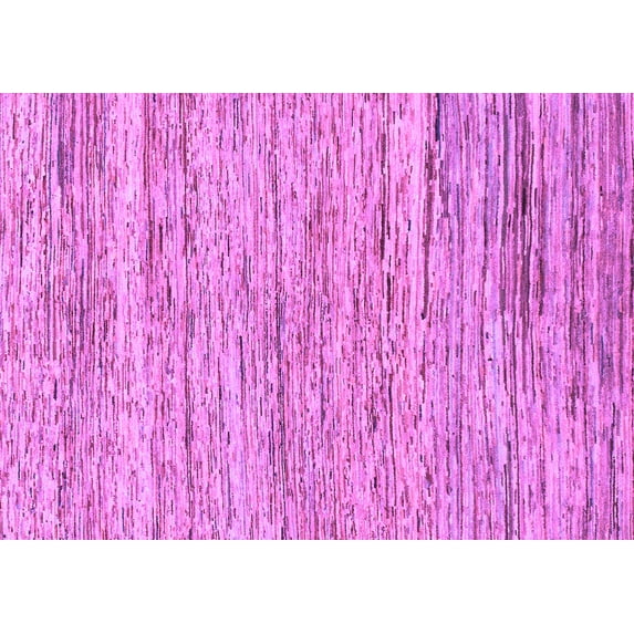 Ahgly Company Indoor Rectangle Abstract Purple Modern Area Rugs, 2' x 4'