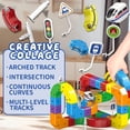 thumbnail image 5 of WLBES Electric Train Set, 3D Magic Flexible Plastic Race Track Kit with Anti-Gravity, STEM Train Toy for Boys Girls Ages 3-8, Birthday Gift, 5 of 11