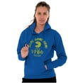 thumbnail image 3 of PACMAN 80s Arcade Game Nom Nom Unisex Plus Size Hoodie Brisco Brands 2X, 3 of 5