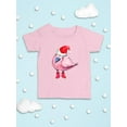 thumbnail image 3 of Bird With Santa Hat T-Shirt Infant -Image by Shutterstock,  18 Months, 3 of 4