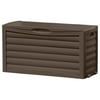 Suncast Horizontal 63-Gallon Resin Outdoor Portable Wheeled Deck Storage Box
