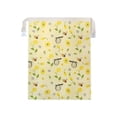 thumbnail image 2 of Liulin Beeswax Bread Bag, Large Capacity Natural Cotton Bread Storage Bags with Sealing Zip, Reusable Wax Lined Bread Bags for Homemade Bread Sourdough, Extend Freshness, 16.9" x 13", 2 of 9