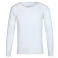 thumbnail image 1 of hotojiny Men's Slim Fit Knit Sweater Autumn-Winter Textured Basic Solid Color Pullover Lightweight Casual V Neck Top, 1 of 3