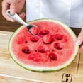 thumbnail image 4 of Glace Robuste en Acier Inoxydable pour Desserts Durs et Melon, 4 of 5