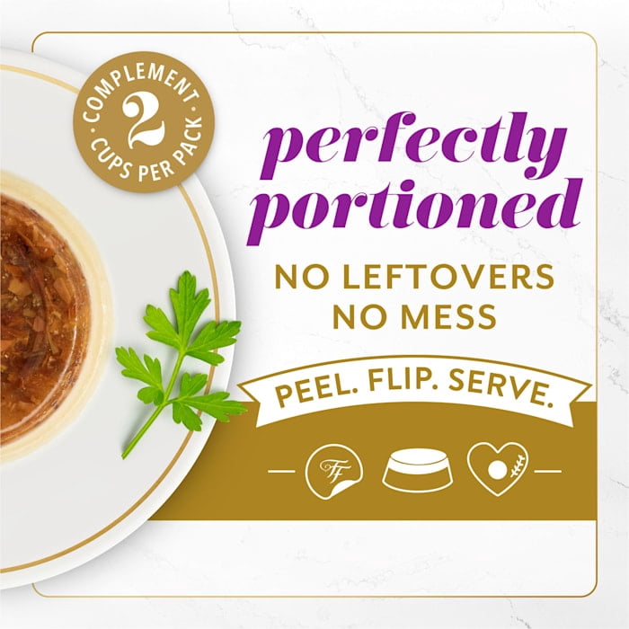(8 pack) Fancy Feast Layered Delights Chicken Mousse with Flaked Skipjack Tuna