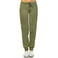 thumbnail image 3 of White Mark Women's Athleisure Fleece Jogger Pants, 3 of 5
